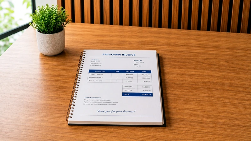 Proforma Invoice South Africa: What It Is